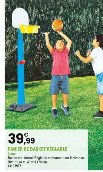 Promotion Exclusives de 1
Panier de basket : Découvrez l'Offre incontournable