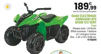 Promotion Exclusives de 1
Quad 12v : Découvrez l'Offre incontournable