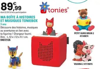 Tonies Ma boîte à histoires et musiques toniebox