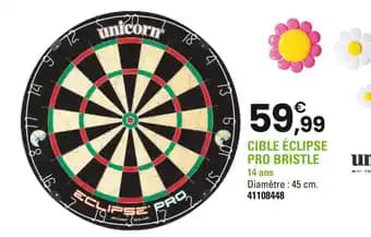 Cible éclipse pro bristle