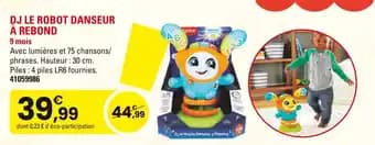 Promotion Exclusives de 41
Le robot : Découvrez l'Offre incontournable