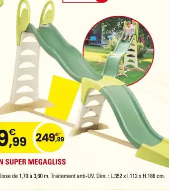 SMOBY Toboggan super megagliss