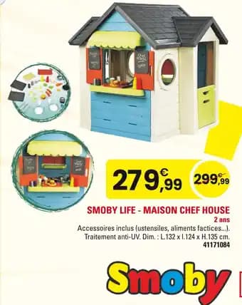 SMOBY LIFE Maison Chef House