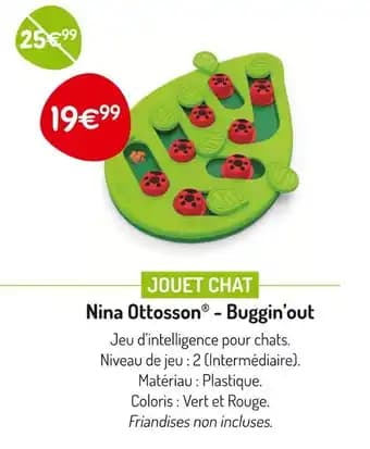 Nina Ottosson Jouet chat