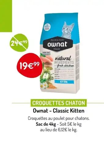 Ownat Croquettes chaton