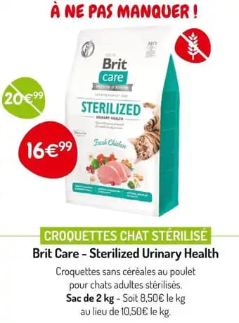 Brit Care Croquettes chat stérilisé