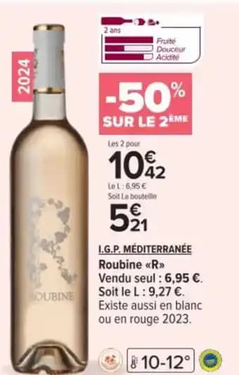 I.g.p. méditerranée roubine r