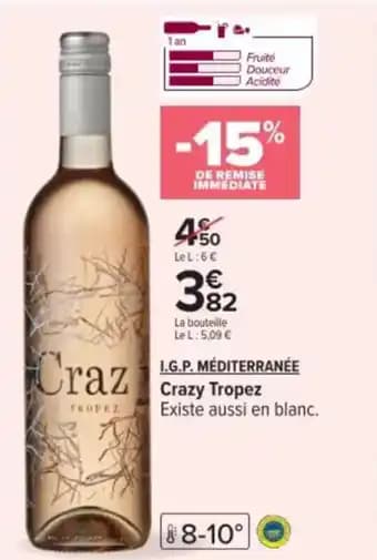 CRAZY TROPEZ I.g.p. méditerranée