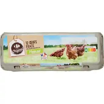 CARREFOUR ORIGINAL Œufs de poules