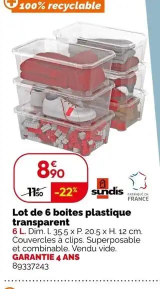 Promotion Exclusives de 10
Boîtes : Découvrez l'Offre incontournable