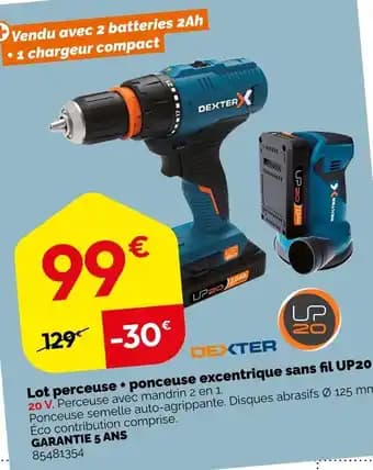 Promotion Exclusives de 1
Ponceuse : Découvrez l'Offre incontournable