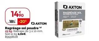 Axton Ragréage sol poudre(1)