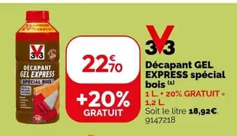 V33 Décapant gel express spécial bois (1)