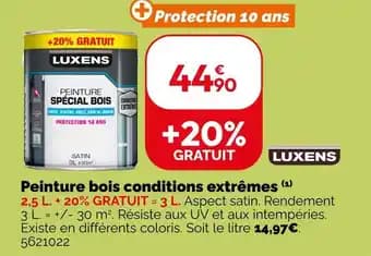 Luxens Peinture bois conditions extrêmes (1)