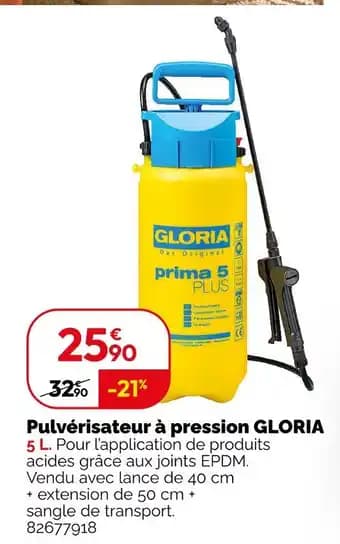 GLORIA Pulvérisateur à pression