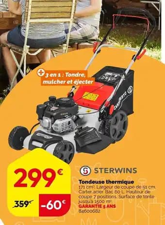 STERWINS Tondeuse thermique