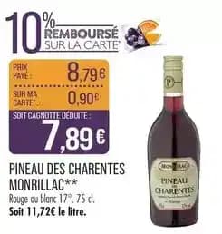 Monrillac - pineau des charentes