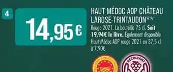 Promotion Exclusives de 6
Médoc château : Découvrez l'Offre incontournable