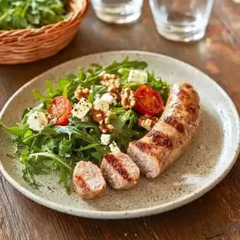 2 boudins blancs à l'ancienne au Porto