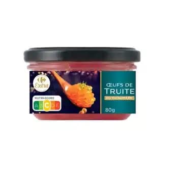 CARREFOUR EXTRA Œufs de Truite