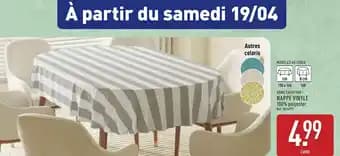 HOME CREATION® Nappe vinyle