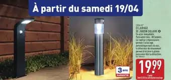 CASALUXⓇ Éclairage de jardin solaire
