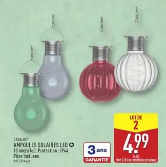 Promotion Exclusives de 10
Ampoules : Découvrez l'Offre incontournable