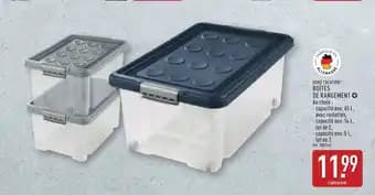 HOME CREATION® Boîtes de rangement