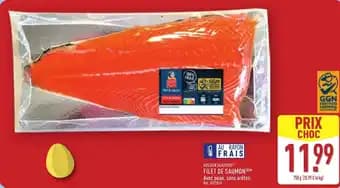 GOLDEN SEAFOOD Filet de saumon 750 g
