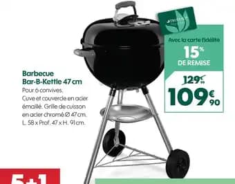 BAR-B-KETTLE Barbecue 47 cm
