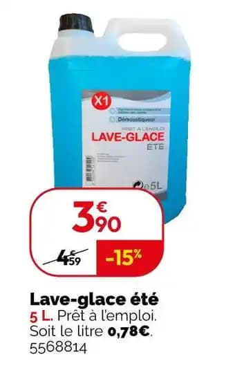 Promotion Exclusives de 5
Lave-glace : Découvrez l'Offre incontournable