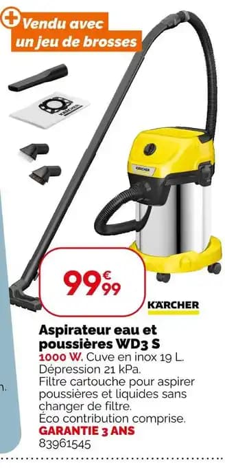 Promotion Exclusives de 12
Aspirateur eau : Découvrez l'Offre incontournable