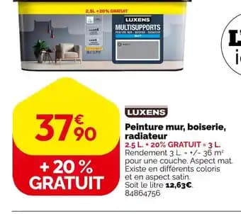 Promotion Exclusives de 2
Mur & boiserie : Découvrez l'Offre incontournable