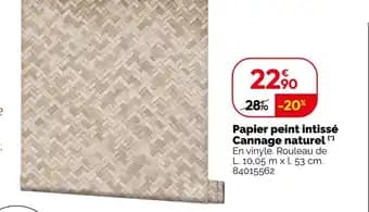 Promotion Exclusives de 7
Papier peint intissé : Découvrez l'Offre incontournable