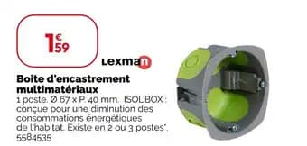 Promotion Exclusives de 61
Bôite : Découvrez l'Offre incontournable