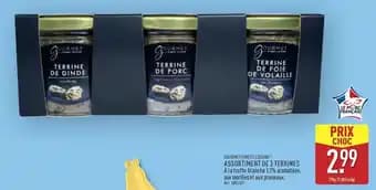 Assortiment de terrines