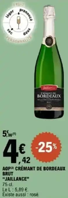 Promotion Exclusives de 3
            
        
        Jaillance : Découvrez l'Offre incontournable