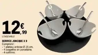 Service joncque x 9