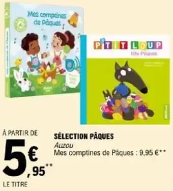 Promotion Exclusives de 2
            
        
        Auzou : Découvrez l'Offre incontournable