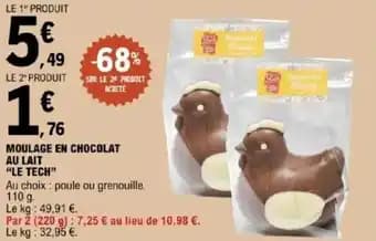 "LE TECH" Moulage en chocolat au lait 110 g