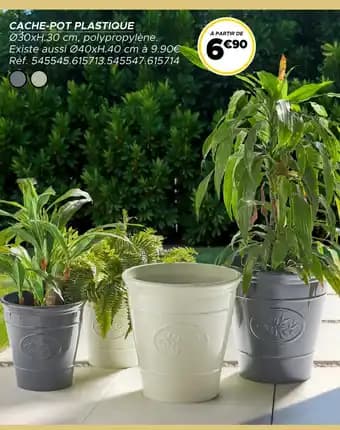 Promotion Exclusives de 19
Cache pot : Découvrez l'Offre incontournable