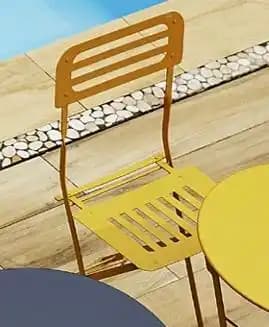 Chaise pliante