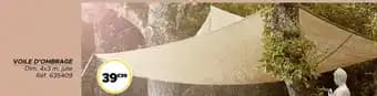 Promotion Exclusives de 15
Voile d'ombrage : Découvrez l'Offre incontournable