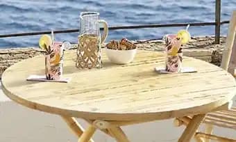 Table chaise pliante laos