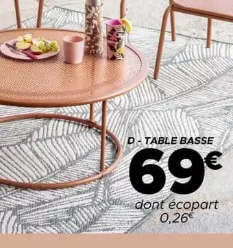 Promotion Exclusives de 1
Table faro : Découvrez l'Offre incontournable