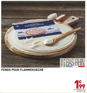 Fonds pour flammekueche