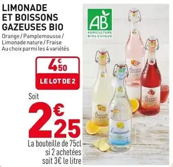 Promotion Exclusives de 1
Boissons gazeuses : Découvrez l'Offre incontournable