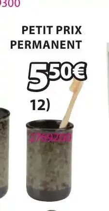 Porte brosses a dents gesunda 7 x 11 x 25 cm