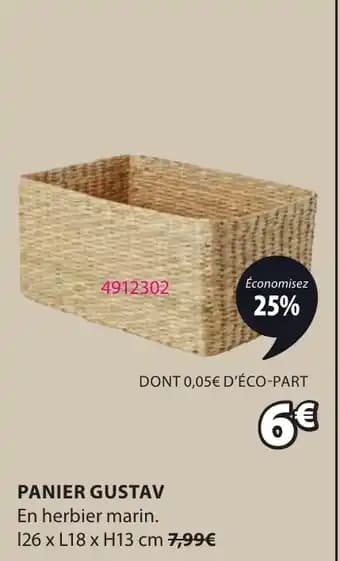 Panier gustav 26 x 18 x 13 cm