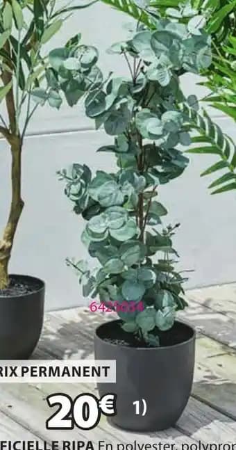 Plante artificielle ripa 35 x 90 cm